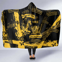 Buffalo Soldiers Hooded Blanket Military Urban Retro Style - Wonder Print Shop