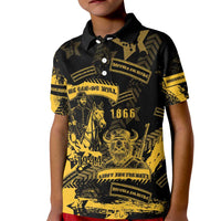 Buffalo Soldiers Kid Polo Shirt Military Urban Retro Style - Wonder Print Shop