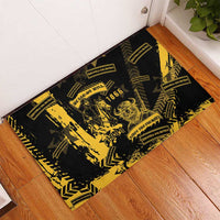 Buffalo Soldiers Rubber Doormat Military Urban Retro Style - Wonder Print Shop