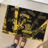 Buffalo Soldiers Rubber Doormat Military Urban Retro Style - Wonder Print Shop