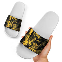 Buffalo Soldiers Slide Sandals Military Urban Retro Style - Wonder Print Shop