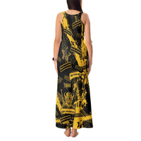 Buffalo Soldiers Tank Maxi Dress Military Urban Retro Style - Wonder Print Shop