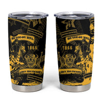 Buffalo Soldiers Tumbler Cup Military Urban Retro Style - Wonder Print Shop