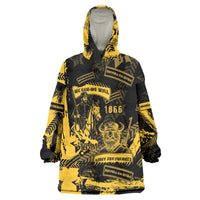 Buffalo Soldiers Wearable Blanket Hoodie Military Urban Retro Style - Wonder Print Shop