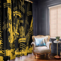 Buffalo Soldiers Window Curtain Military Urban Retro Style - Wonder Print Shop