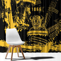 Buffalo Soldiers Window Curtain Military Urban Retro Style - Wonder Print Shop