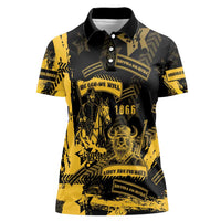 Buffalo Soldiers Women Polo Shirt Military Urban Retro Style - Wonder Print Shop