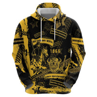 Buffalo Soldiers Zip Hoodie Military Urban Retro Style - Wonder Print Shop