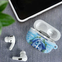 Greece AirPods Case Dolphins And Symbol - Wonder Print Shop