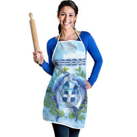 Greece Apron Dolphins And Symbol - Wonder Print Shop