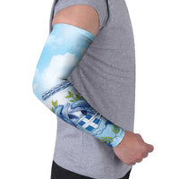 Greece Arm Sleeves Dolphins And Symbol - Wonder Print Shop
