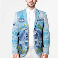 Personalized Greece Blazer Dolphins And Symbol - Wonder Print Shop