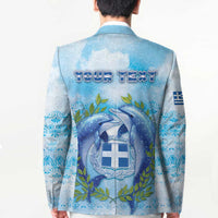 Personalized Greece Blazer Dolphins And Symbol - Wonder Print Shop