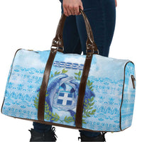 Greece Travel Bag Dolphins And Symbol - Wonder Print Shop