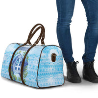 Greece Travel Bag Dolphins And Symbol - Wonder Print Shop