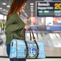 Greece Travel Bag Dolphins And Symbol - Wonder Print Shop