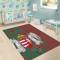 Hungary Area Rug Coat Of Arms 1896 - Wonder Print Shop