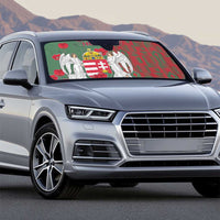 Hungary Auto Sun Shade Coat Of Arms 1896 - Wonder Print Shop