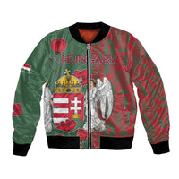 Personalized Hungary Bomber Jacket Coat Of Arms 1896 - Wonder Print Shop