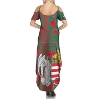 Personalized Hungary Family Matching Summer Maxi Dress and Hawaiian Shirt Coat Of Arms 1896 - Wonder Print Shop