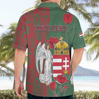 Personalized Hungary Hawaiian Shirt Coat Of Arms 1896 - Wonder Print Shop