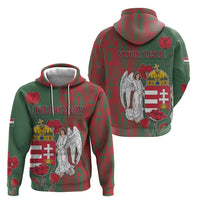 Personalized Hungary Hoodie Coat Of Arms 1896 - Wonder Print Shop