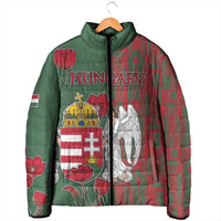 Personalized Hungary Padded Jacket Coat Of Arms 1896 - Wonder Print Shop