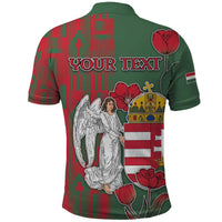 Personalized Hungary Polo Shirt Coat Of Arms 1896 - Wonder Print Shop