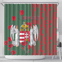 Hungary Shower Curtain Coat Of Arms 1896 - Wonder Print Shop