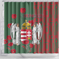 Hungary Shower Curtain Coat Of Arms 1896 - Wonder Print Shop