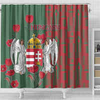 Hungary Shower Curtain Coat Of Arms 1896 - Wonder Print Shop