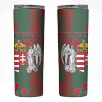 Personalized Hungary Skinny Tumbler Coat Of Arms 1896 - Wonder Print Shop