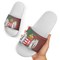 Hungary Slide Sandals Coat Of Arms 1896 - Wonder Print Shop