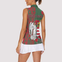 Personalized Hungary Women Sleeveless Polo Shirt Coat Of Arms 1896 - Wonder Print Shop