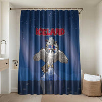 Iceland Bathroom Set The Gyrfalcon With Symbol - Wonder Print Shop