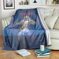 Iceland Blanket The Gyrfalcon With Symbol - Wonder Print Shop