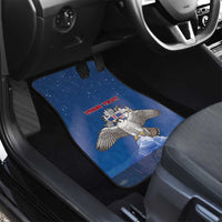 Iceland Car Mats The Gyrfalcon With Symbol - Wonder Print Shop