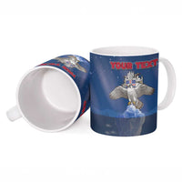 Personalized Iceland Ceramic Mug The Gyrfalcon With Symbol - Wonder Print Shop