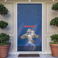 Iceland Door Cover The Gyrfalcon With Symbol - Wonder Print Shop