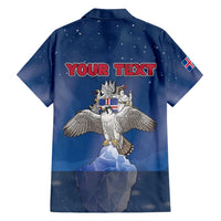 Personalized Iceland Family Matching Puletasi and Hawaiian Shirt The Gyrfalcon With Symbol - Wonder Print Shop