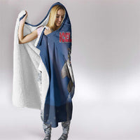 Iceland Hooded Blanket The Gyrfalcon With Symbol - Wonder Print Shop
