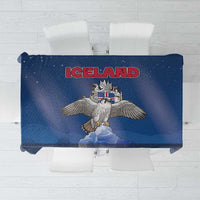 Iceland Tablecloth The Gyrfalcon With Symbol - Wonder Print Shop