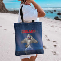 Iceland Tote Bag The Gyrfalcon With Symbol - Wonder Print Shop
