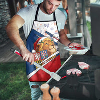 Czech Republic Christmas Apron The Lion With Coat Of Arms - Wonder Print Shop