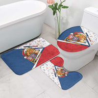 Czech Republic Christmas Bathroom Set The Lion With Coat Of Arms - Wonder Print Shop