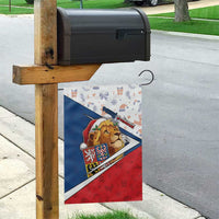 Czech Republic Christmas Garden Flag The Lion With Coat Of Arms - Wonder Print Shop