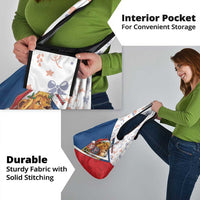 Czech Republic Christmas Grocery Bag The Lion With Coat Of Arms - Wonder Print Shop