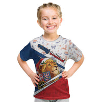 Czech Republic Christmas Kid T Shirt The Lion With Coat Of Arms - Wonder Print Shop
