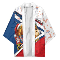 Czech Republic Christmas Kimono The Lion With Coat Of Arms - Wonder Print Shop
