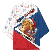 Czech Republic Christmas Kimono The Lion With Coat Of Arms - Wonder Print Shop